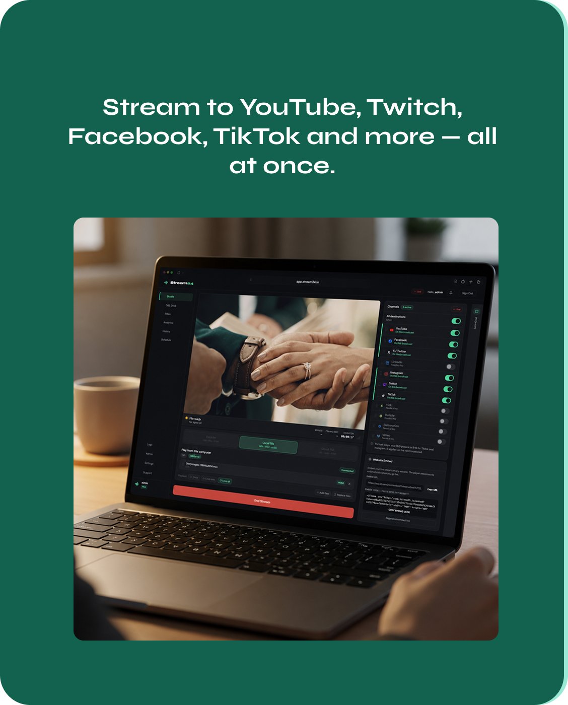 Multistreaming